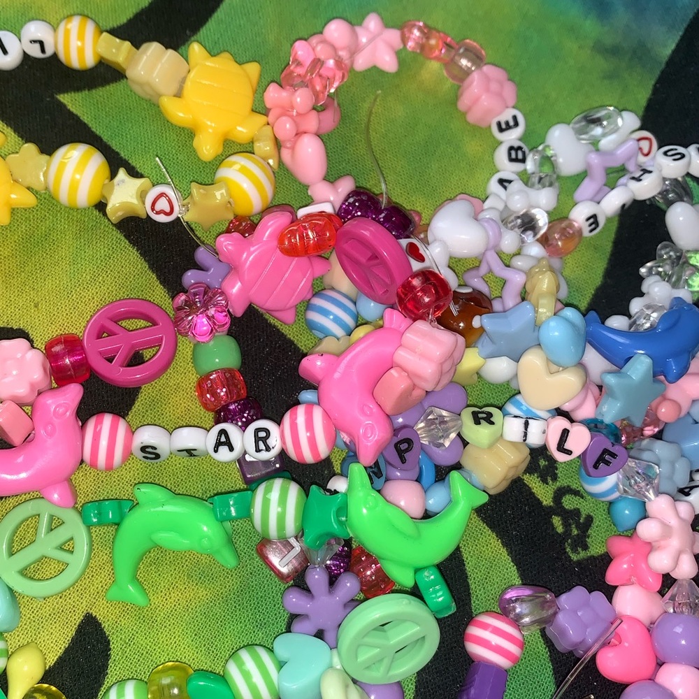 RAVE BRACELETS CUSTOM 3 FOR 7$